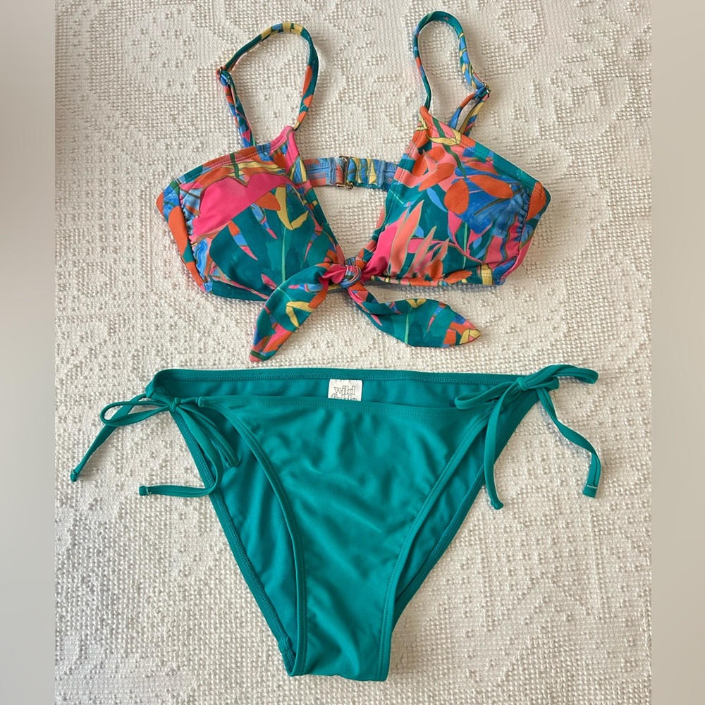 Kona Sol & Wild Fable Multicolor Bikini Set